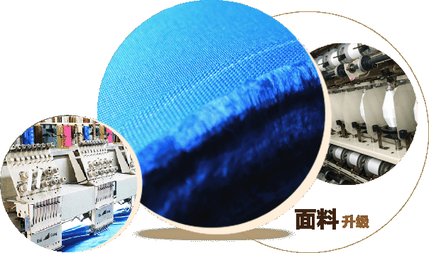 面料升級(jí)，品質(zhì)保障